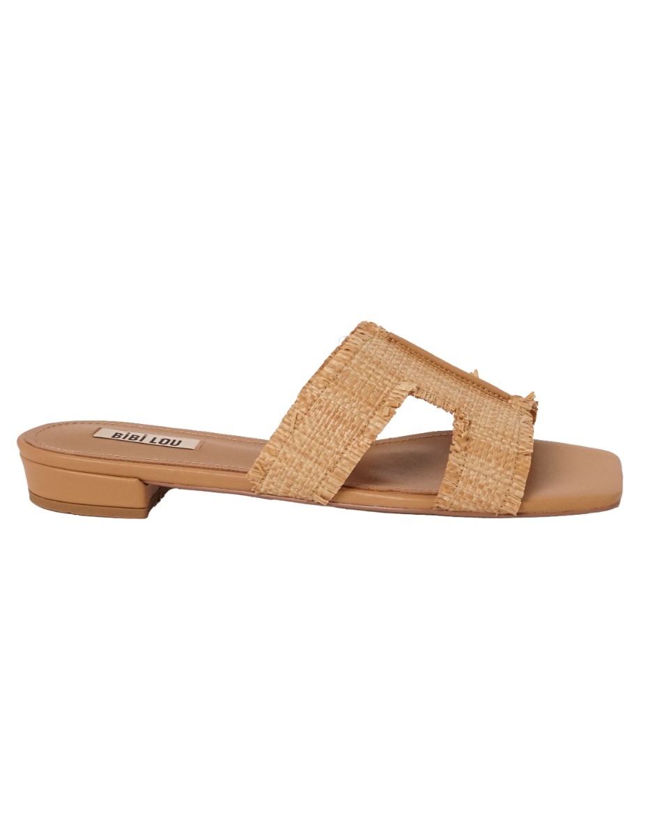 Dames Slippers Bibi Lou 520z69vk Natural Bruin - Maat 37