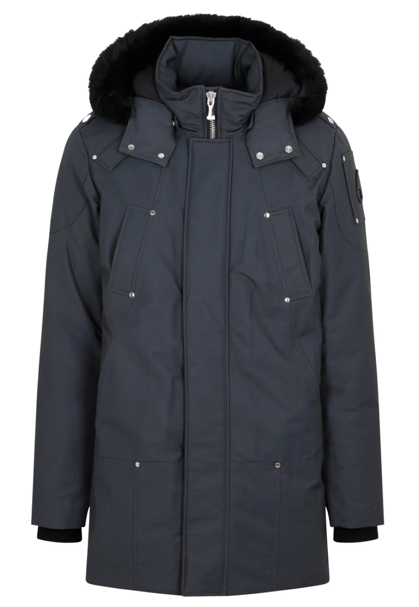Moose Knuckles Stirling Parka Donkerblauw Heren maat S