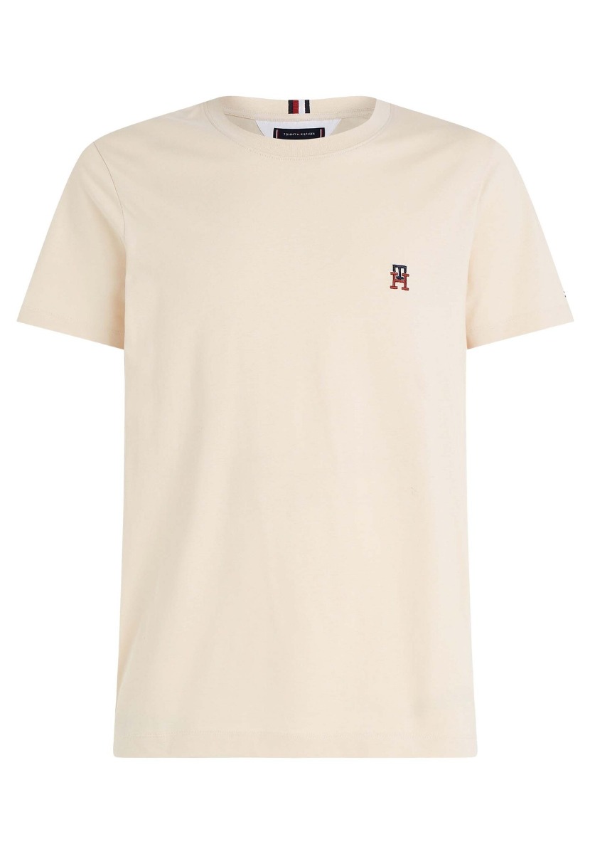 Tommy Hilfiger T-shirt Beige Heren maat S