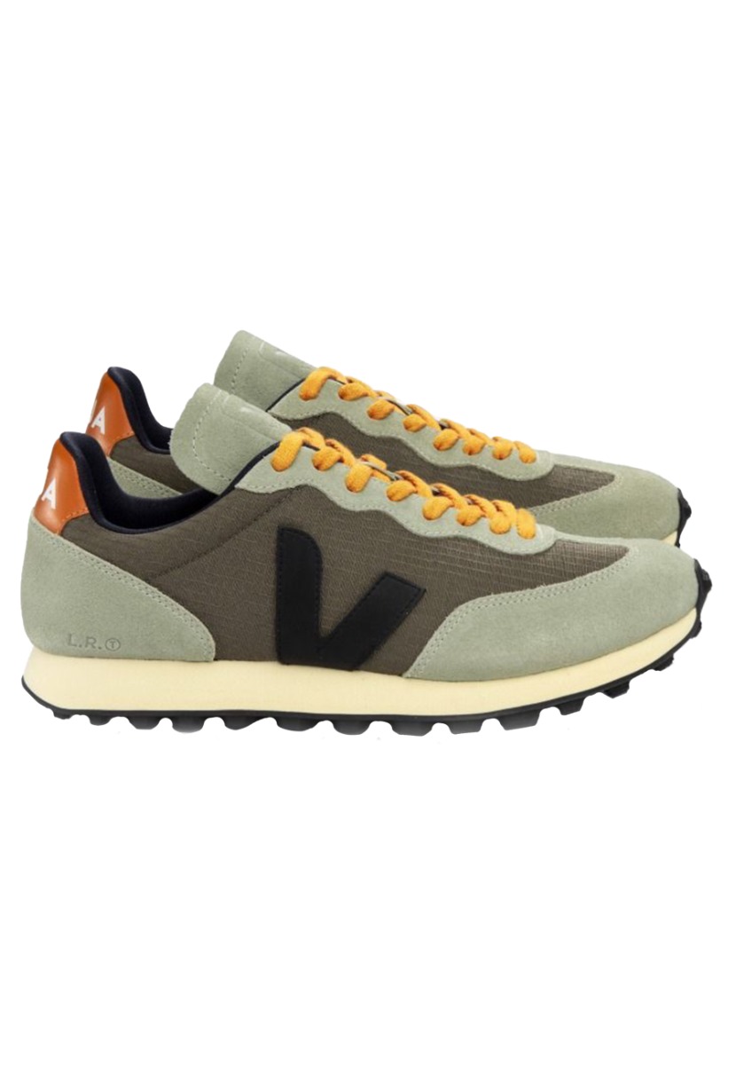 Veja Schoenen Khaki maat 43 Rio branco ribstop sneakers khaki