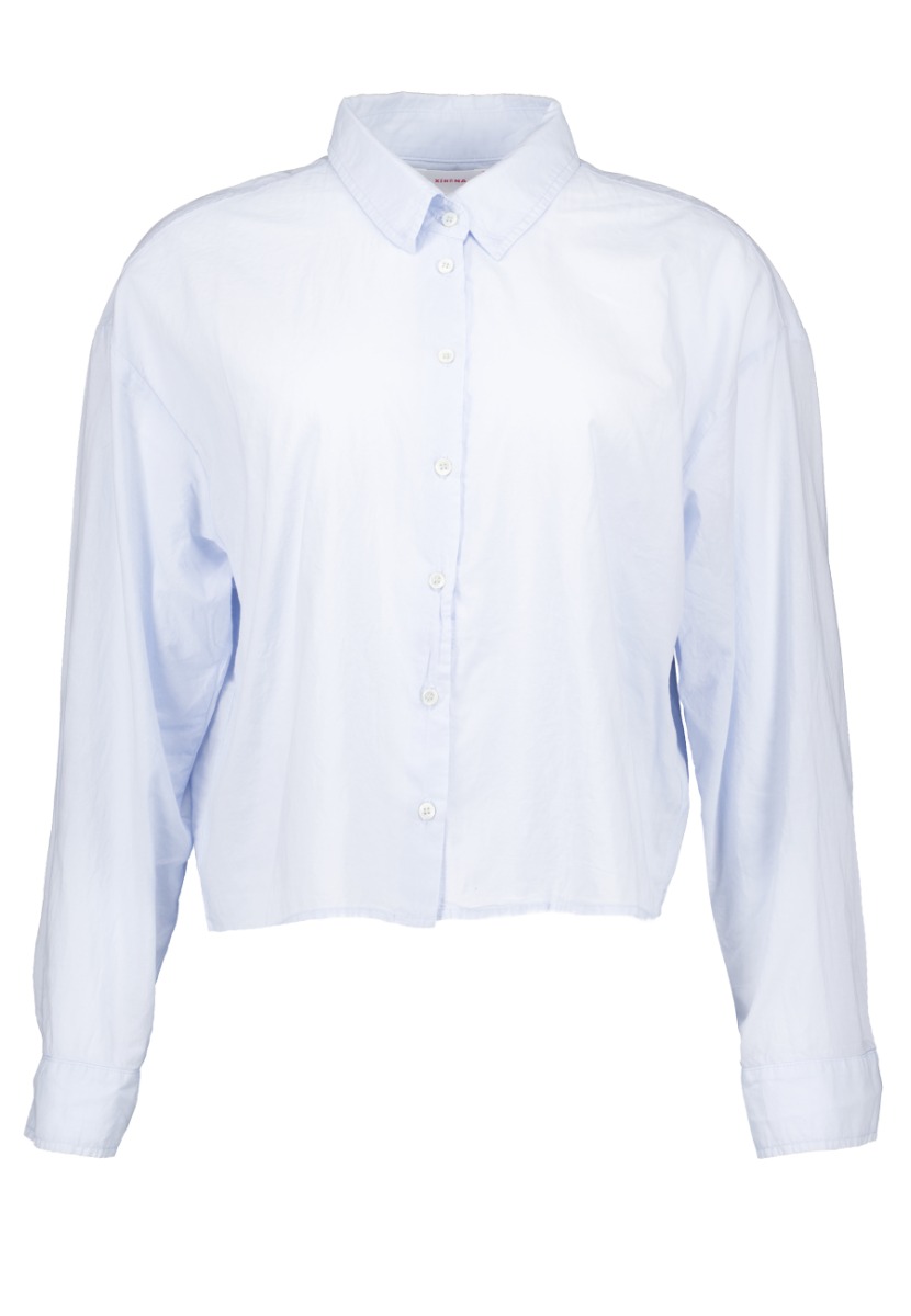 Xirena Blouse Lichtblauw maat XS Dawson blouses lichtblauw